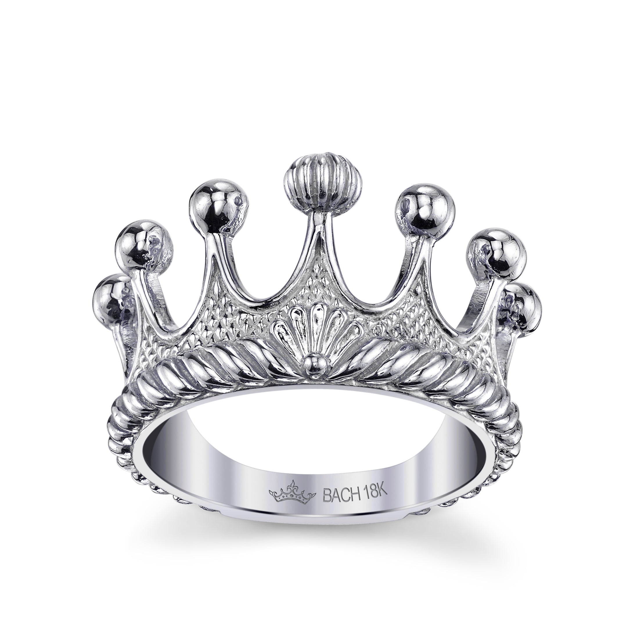 14k Rose Gold 0.391 CTW Diamond Tiara Crown Ring
